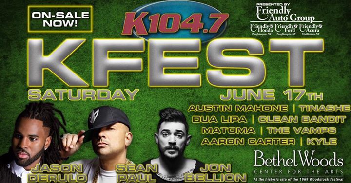 Kfest Fishkill K104 & Bethel Woods Present – KFEST 2017